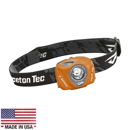 Princeton Tec EOS LED Headlamp - Orange/Gray EOS130-OR/GY